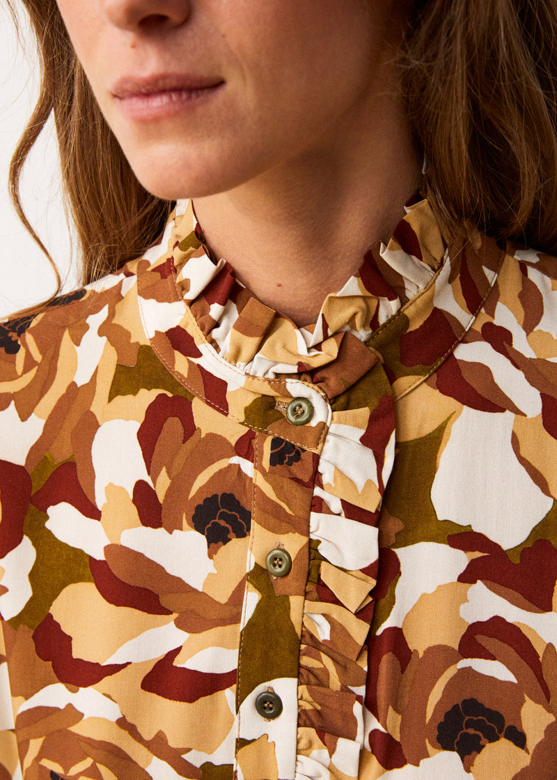 Emmelie Blouse - Autumn Flowers