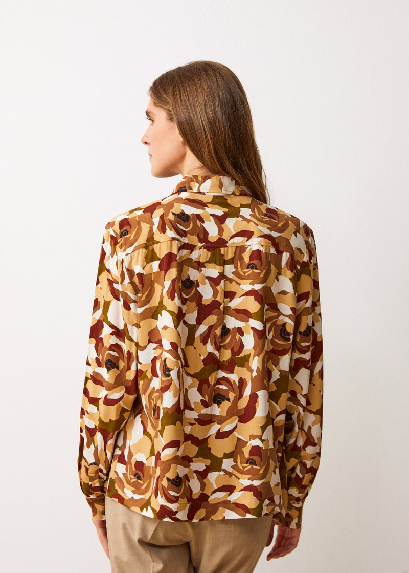 Galicia Shirt - Autumn Flowers