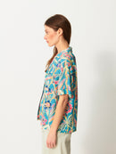 Chemise Hawai - Azur - Femme