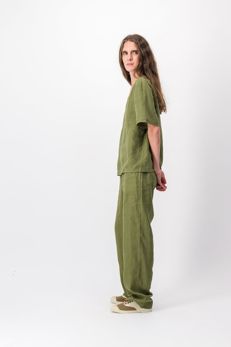 Top Jolanta - Oliva - Mujer