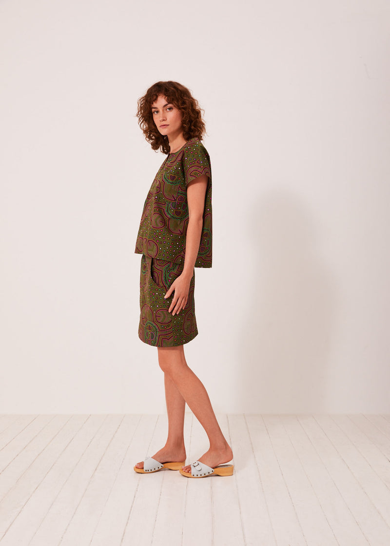 Jillian Blouse - Nakuru Print - Women