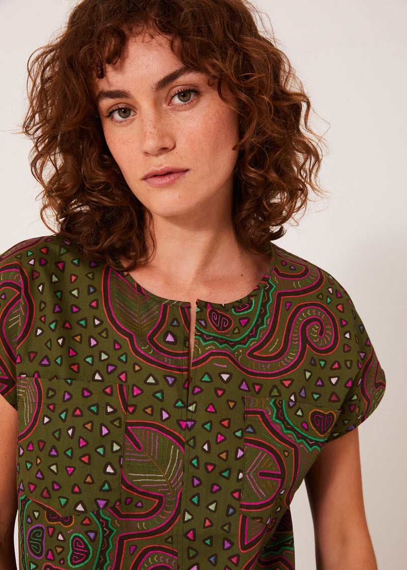 Jillian Blouse - Nakuru Print - Women