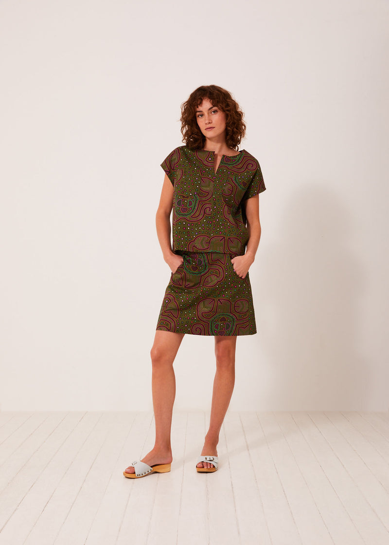 Jillian Blouse - Nakuru Print - Women