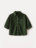 Camisa Pretty - Caqui - Mujer