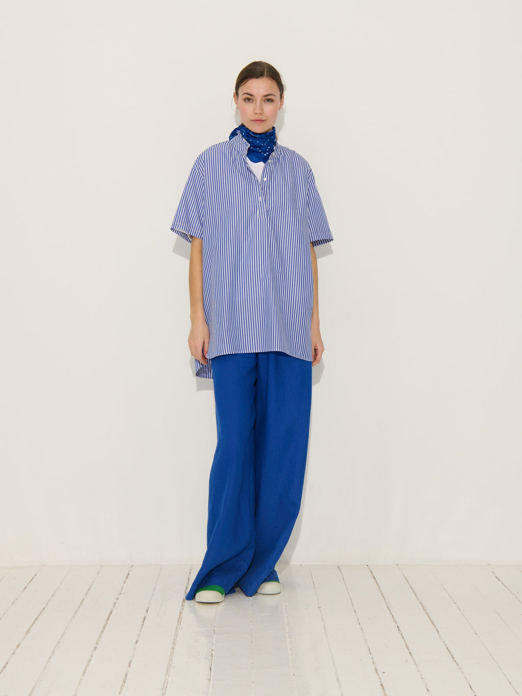 Chemise Pharel - Rayure Bleue - Femme