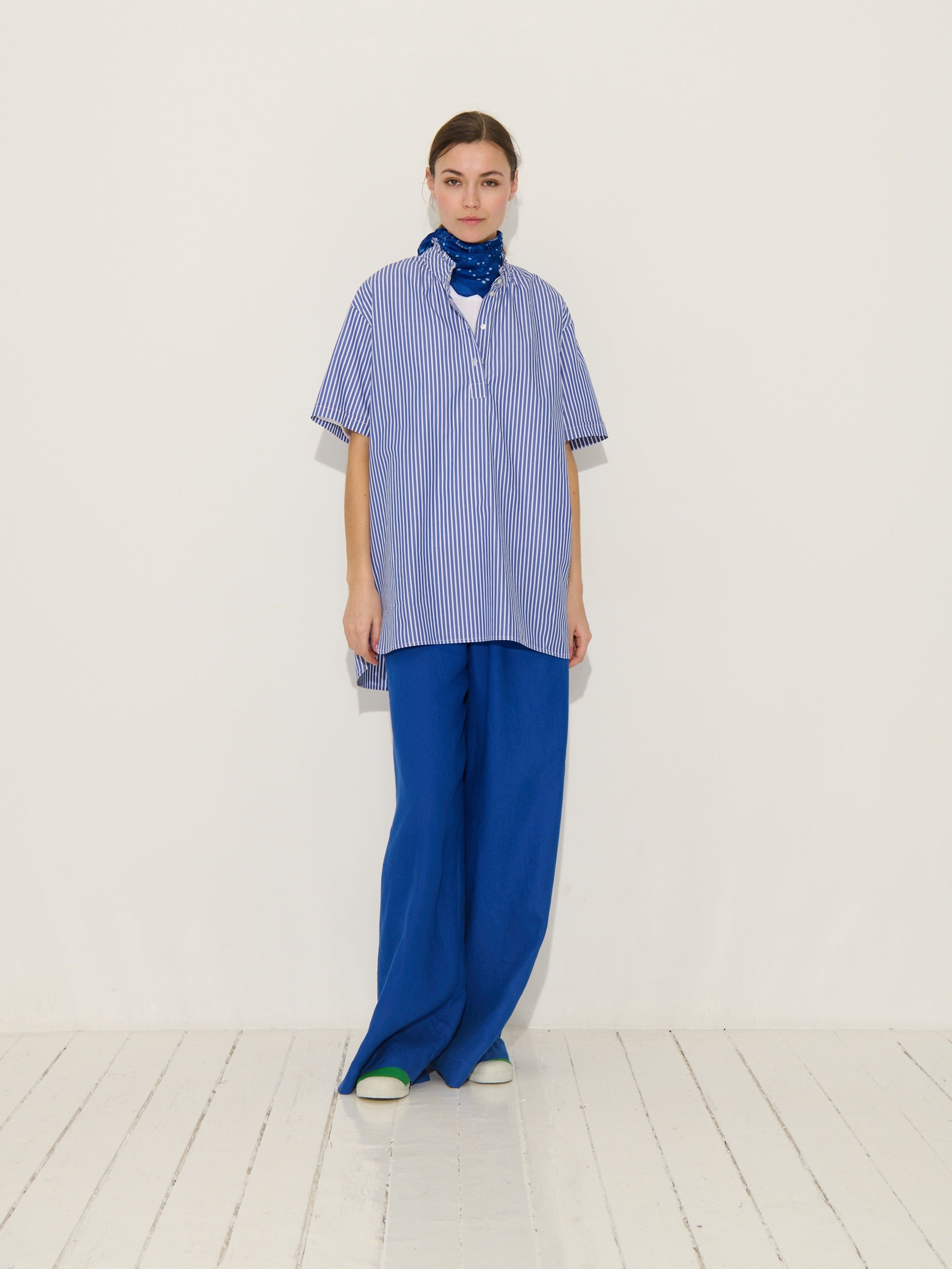 Chemise Pharel - Rayure Bleue - Femme