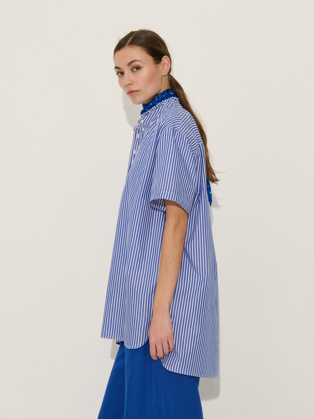 Chemise Pharel - Rayure Bleue - Femme
