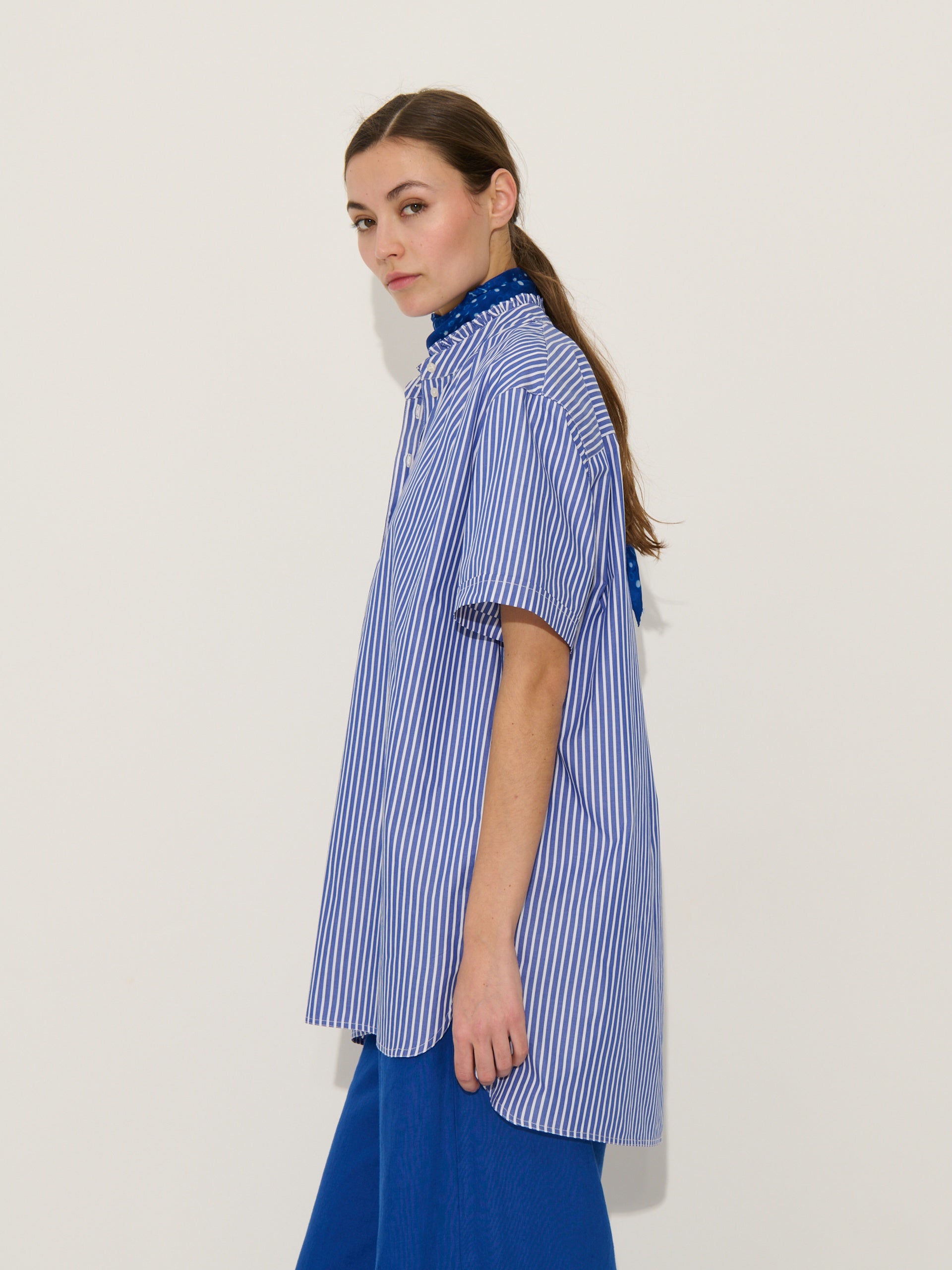 Chemise Pharel - Rayure Bleue - Femme