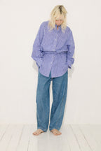 Chemise Philae - Rayure Bleue - Femme