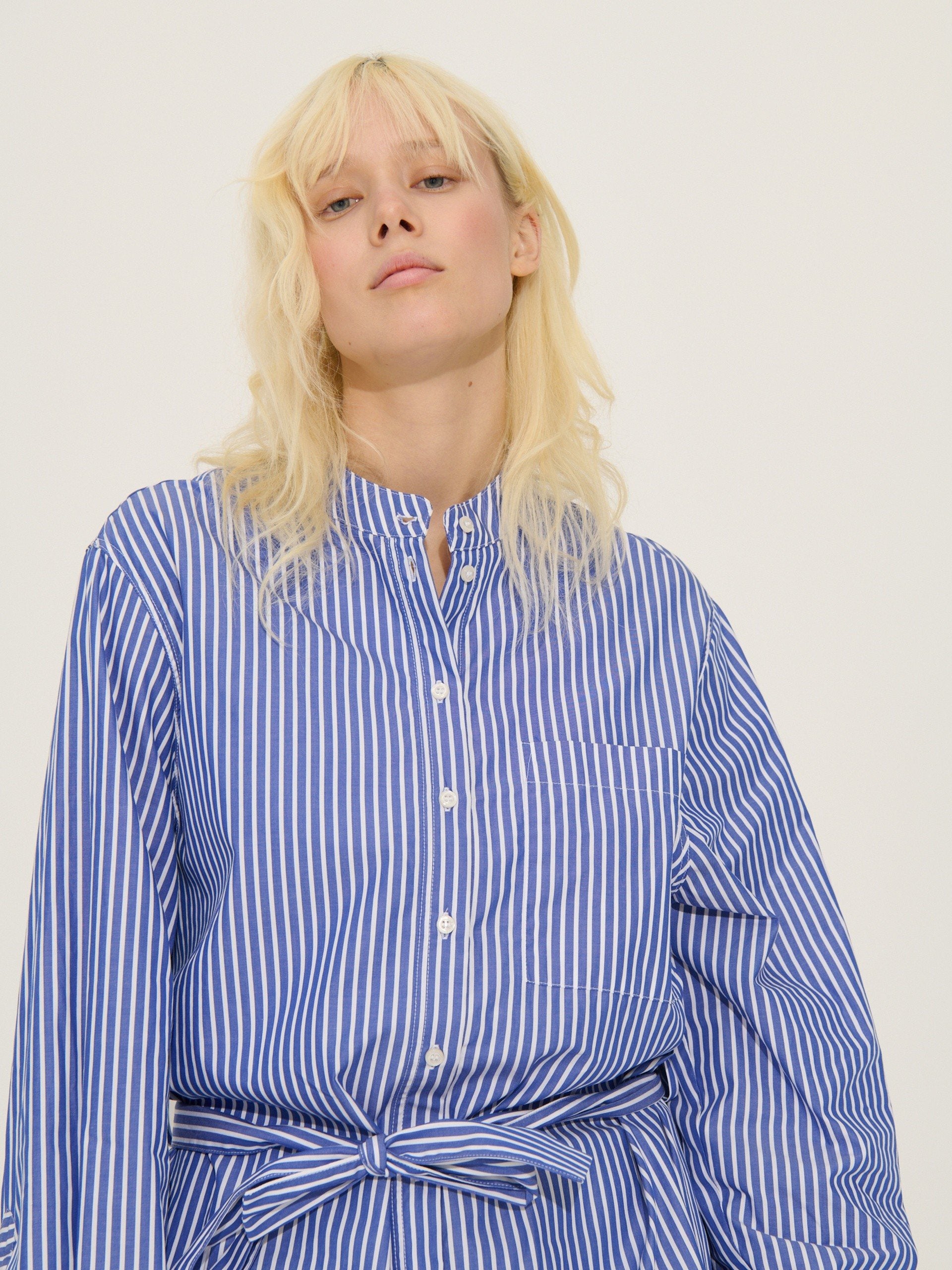 Chemise Philae - Rayure Bleue - Femme