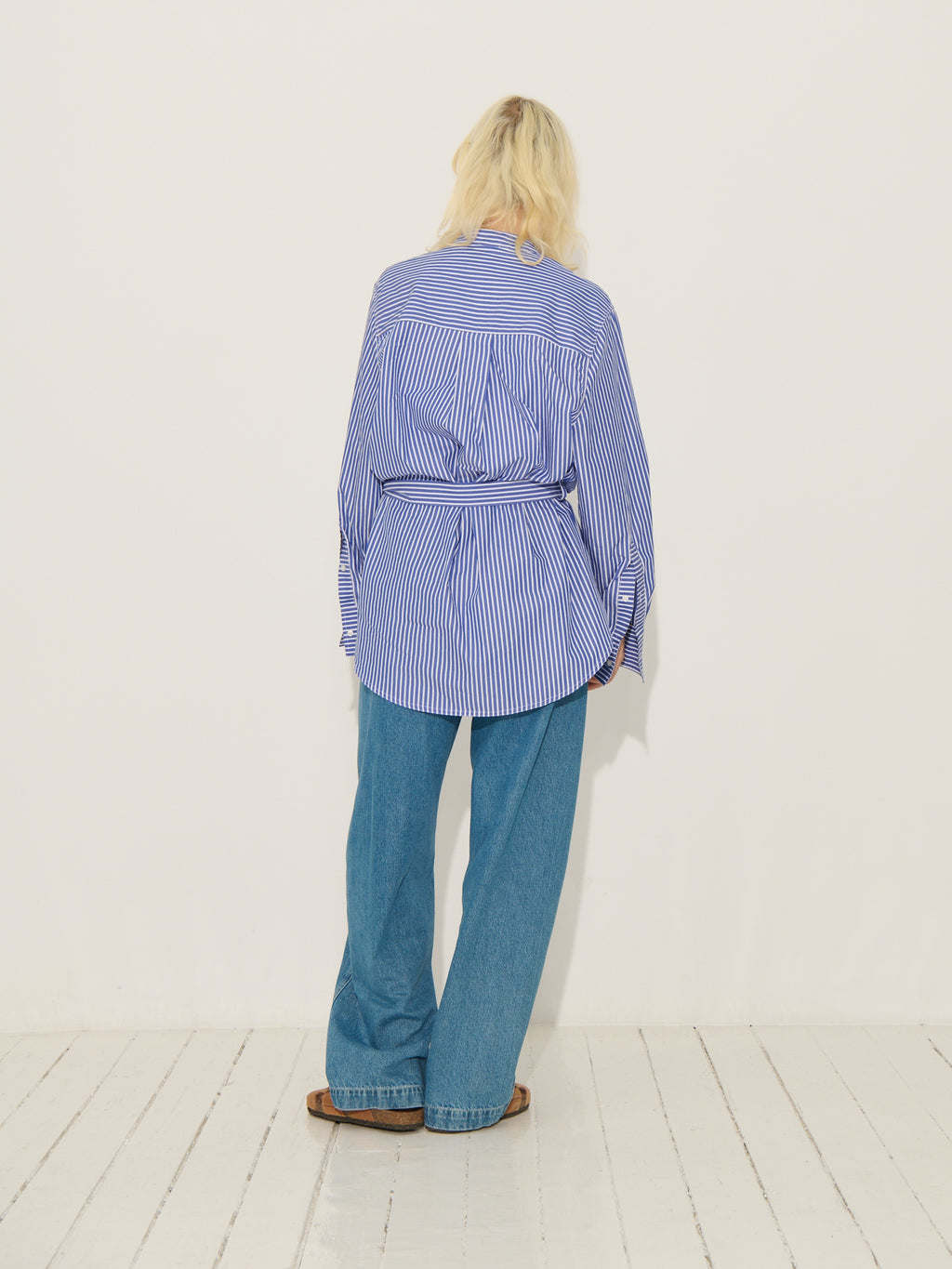 Chemise Philae - Rayure Bleue - Femme
