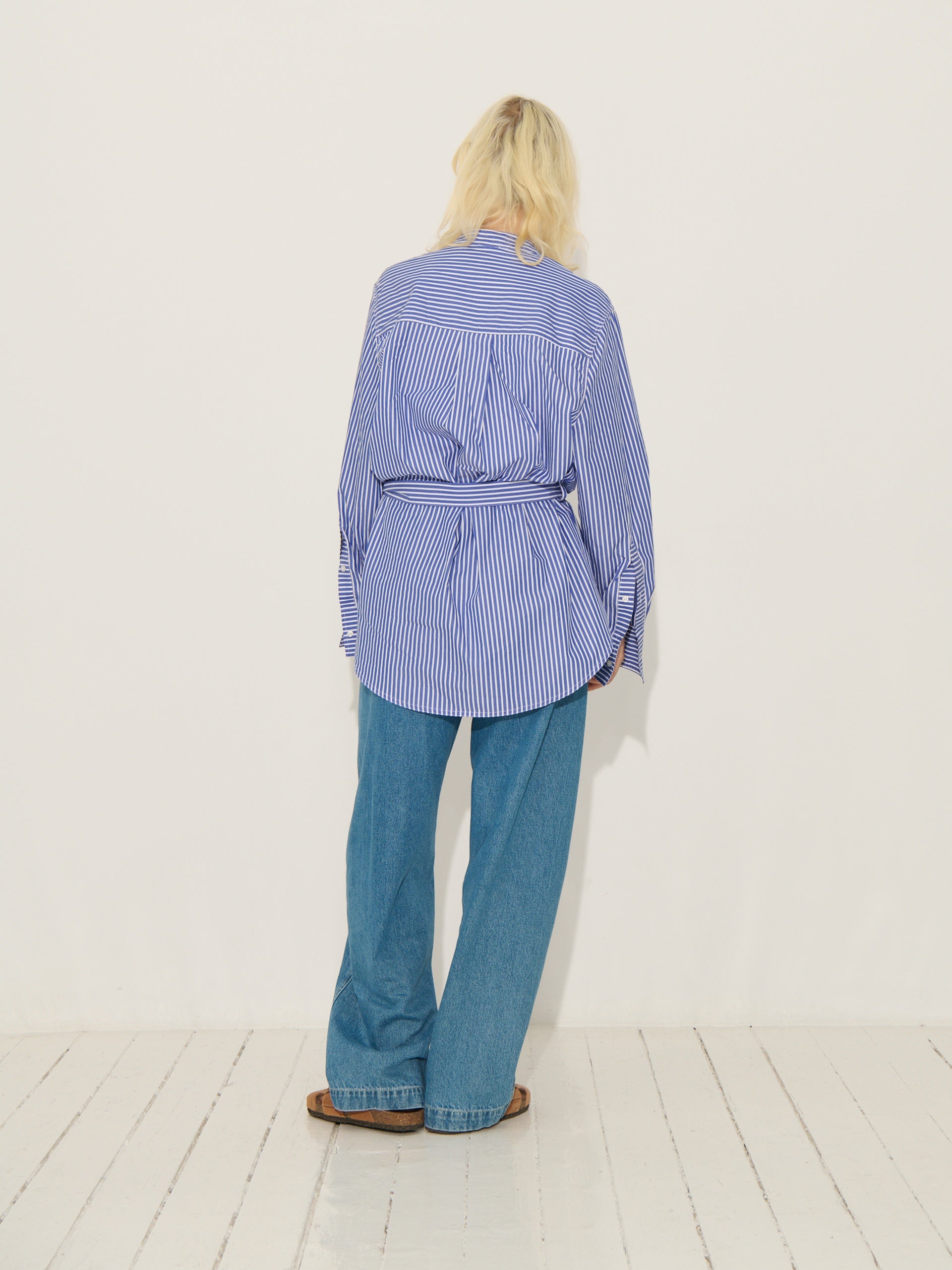 Chemise Philae - Rayure Bleue - Femme