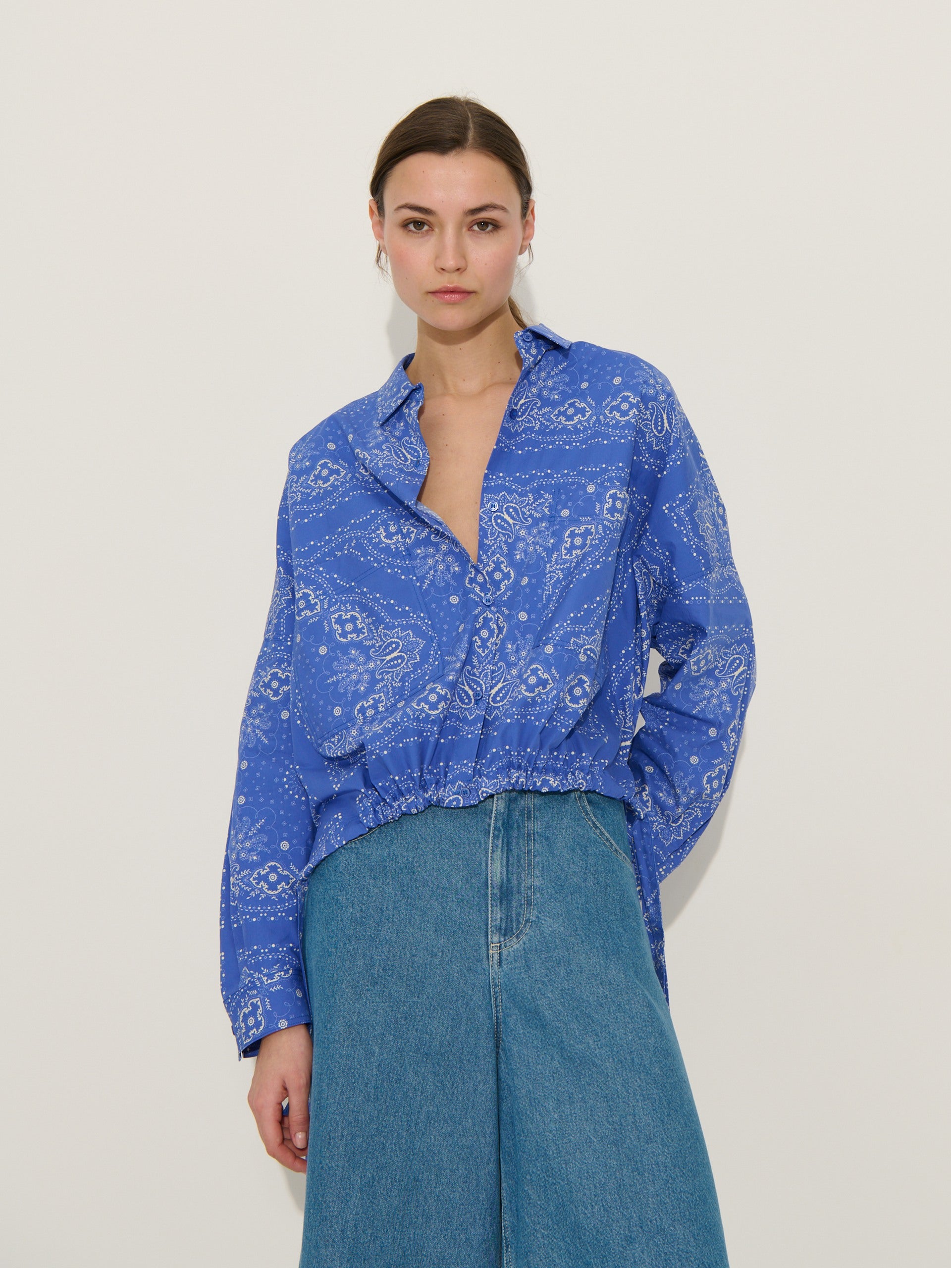 Chemise Paige - Bleu - Femme