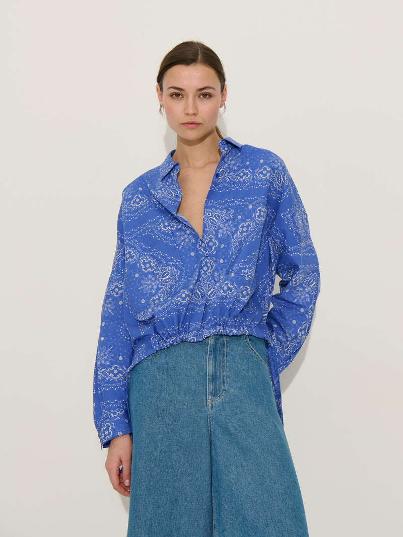 Chemise Paige - Bleu - Femme