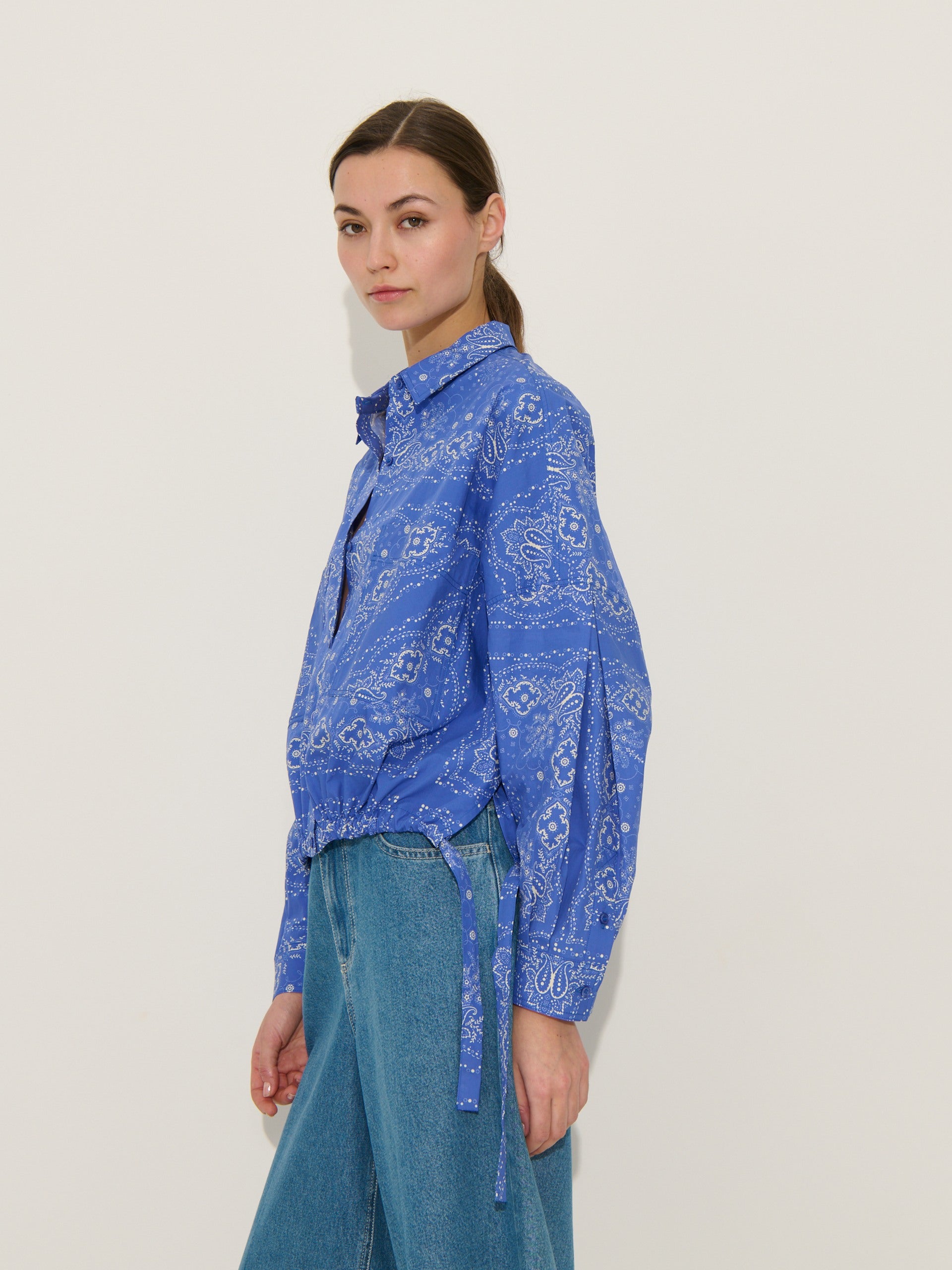 Chemise Paige - Bleu - Femme