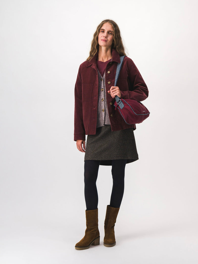 Keziah Jacket - Aubergine