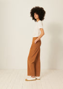 Pantalón chino - Bronceado - Mujer