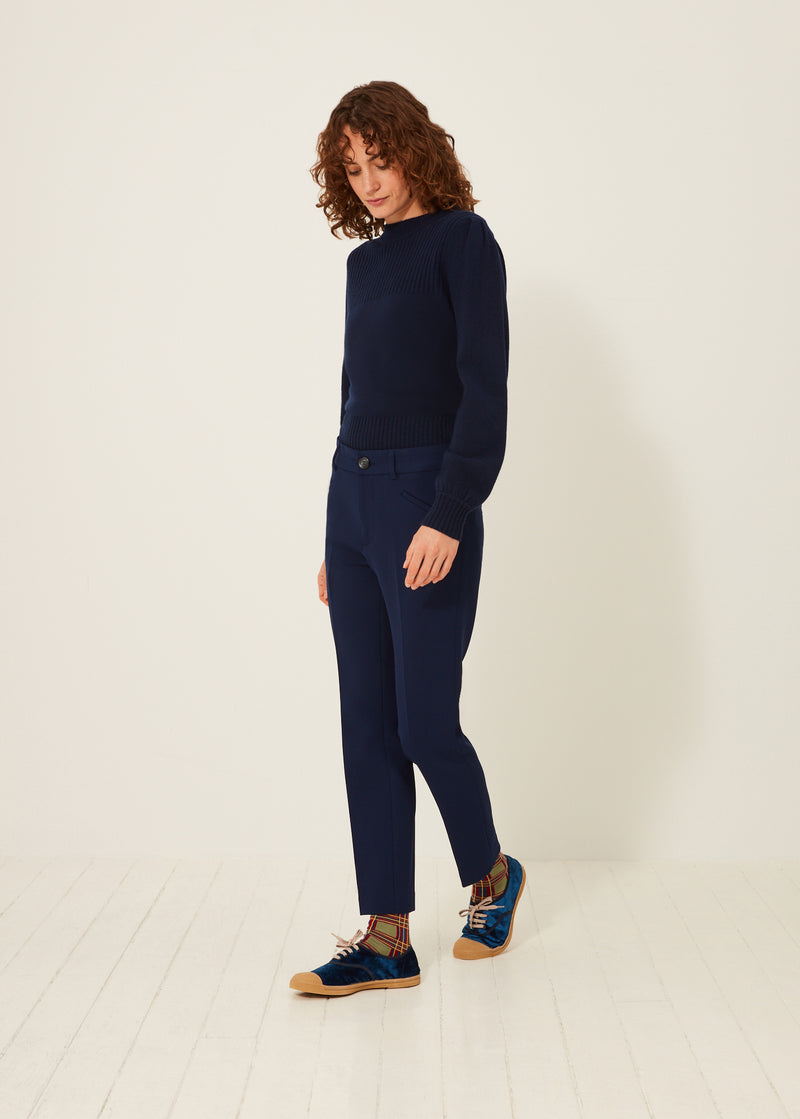 Ademar Trousers - Midnight Blue