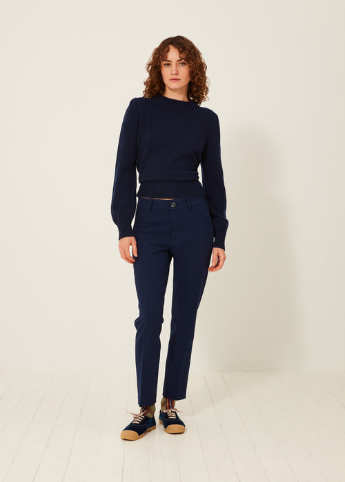 Ademar Trousers - Midnight Blue