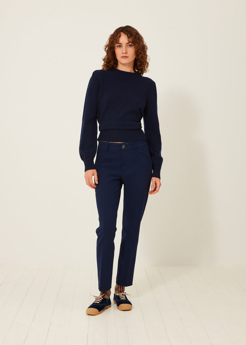 Ademar Trousers - Midnight Blue