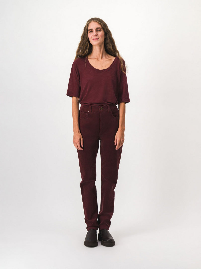 Filibert Trousers - Aubergine