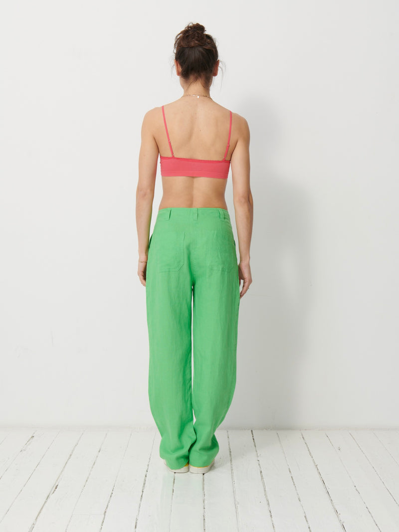 Hugues Pants - Basil - Women
