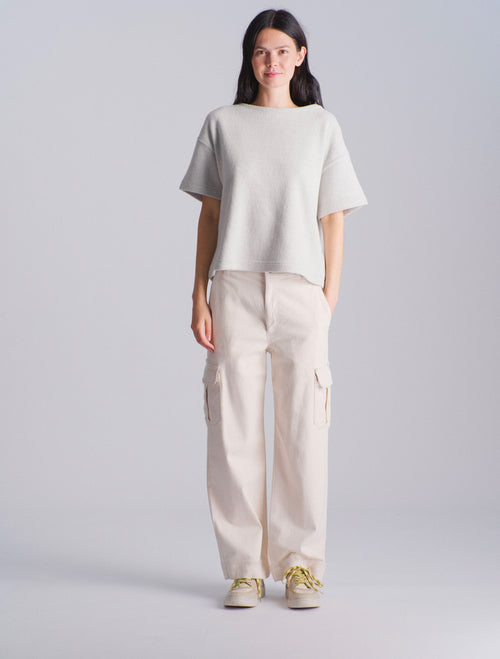Estella Trousers - Ecru