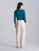 Estella Trousers - Ecru