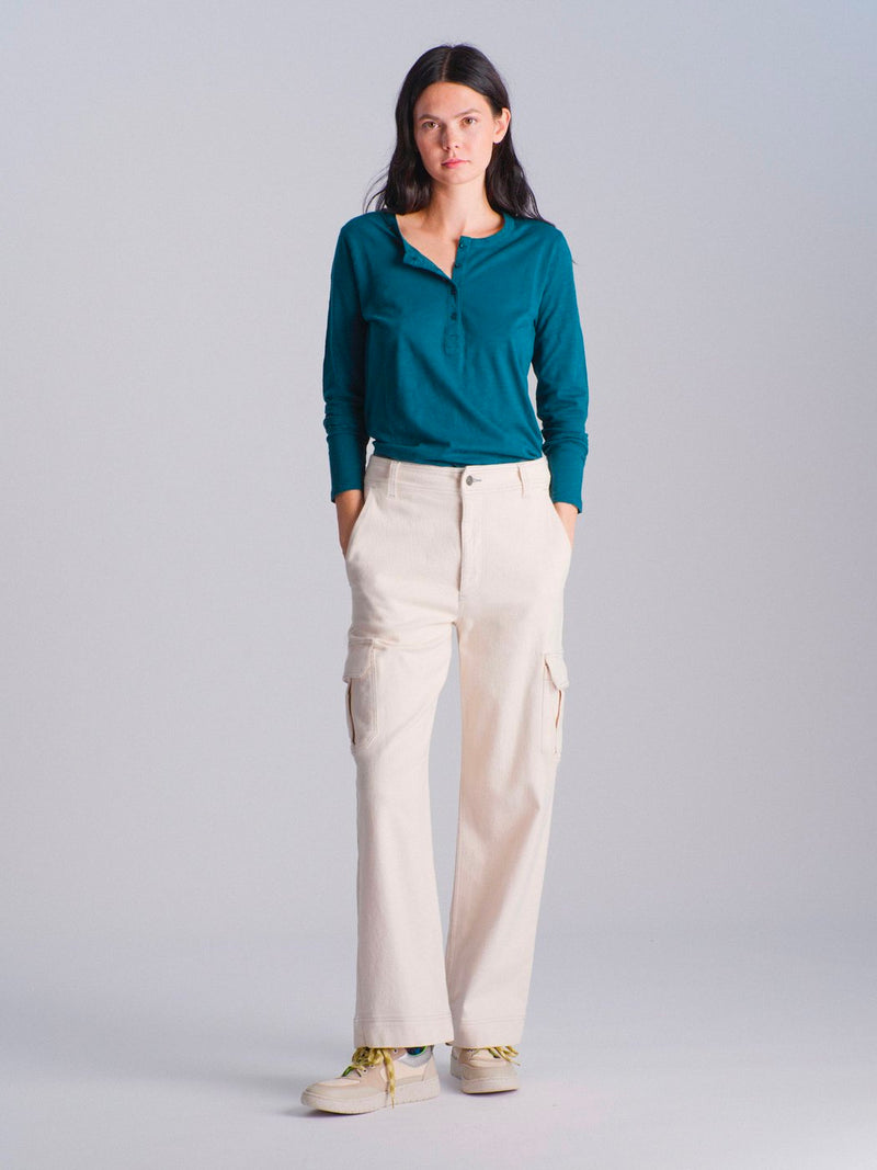 Estella Trousers - Ecru