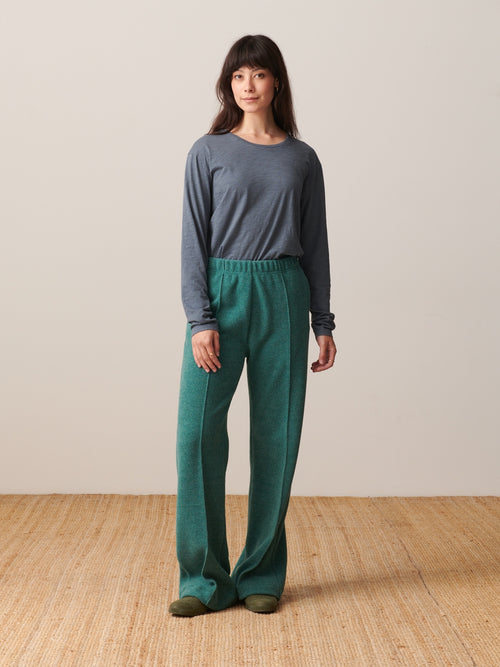 Pantalon Luckylon - Bleu-Vert