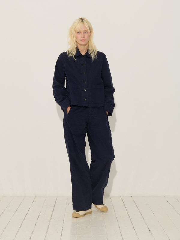 Perine Pants - Midnight Blue
