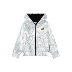 Chaqueta con Cremallera Shiny - Plateado - Niña