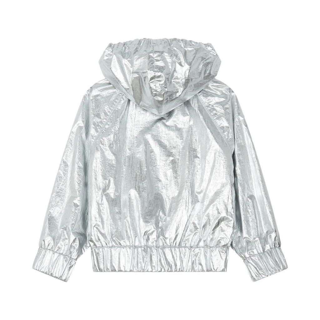 Chaqueta con Cremallera Shiny - Plateado - Niña