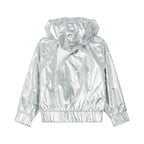 Chaqueta con Cremallera Shiny - Plateado - Niña