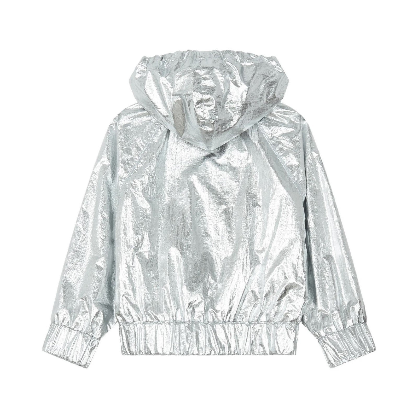 Chaqueta con Cremallera Shiny - Plateado - Niña