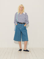 Paga Bermuda shorts - Denim - Women