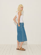 Paga Bermuda shorts - Denim - Women