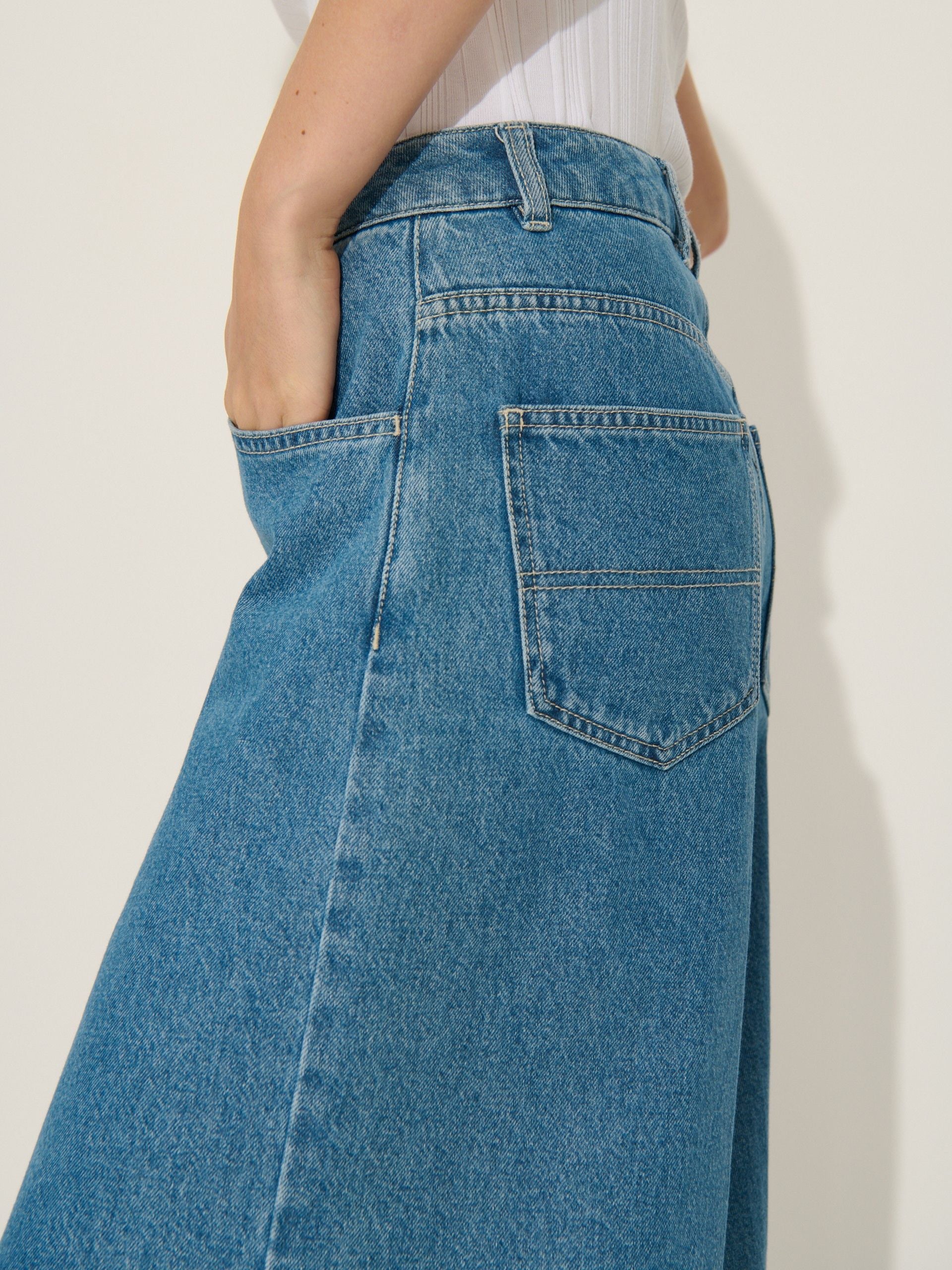 Paga Bermuda shorts - Denim - Women