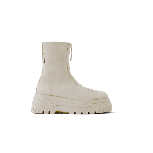 Blyde Zip Boot - Beige - Women