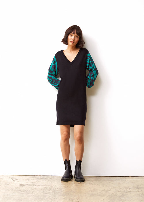 Inida Dress - Midnight Blue