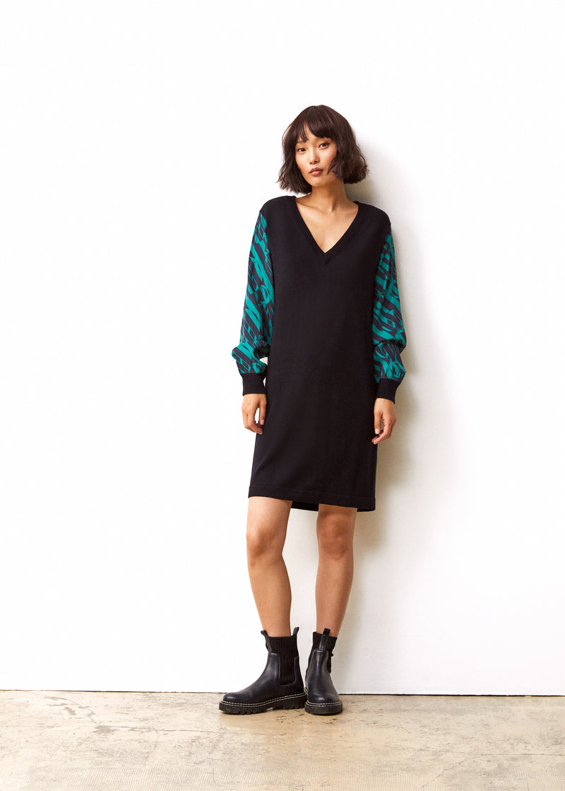 Inida Dress - Midnight Blue