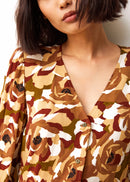 Fabriziana Dress - Autumn Flowers - Women's