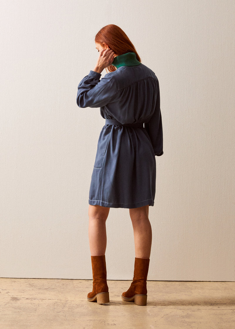 Koanie Dress - Cobalt