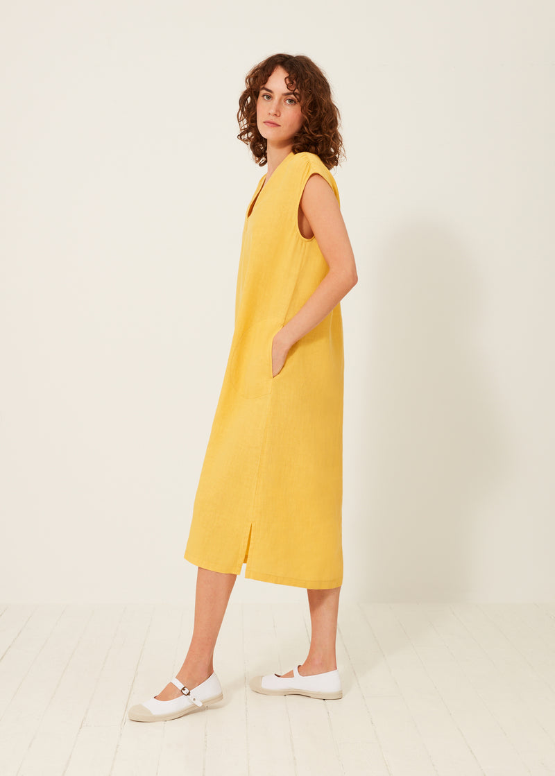 Lucile Dress - Saffron - Women