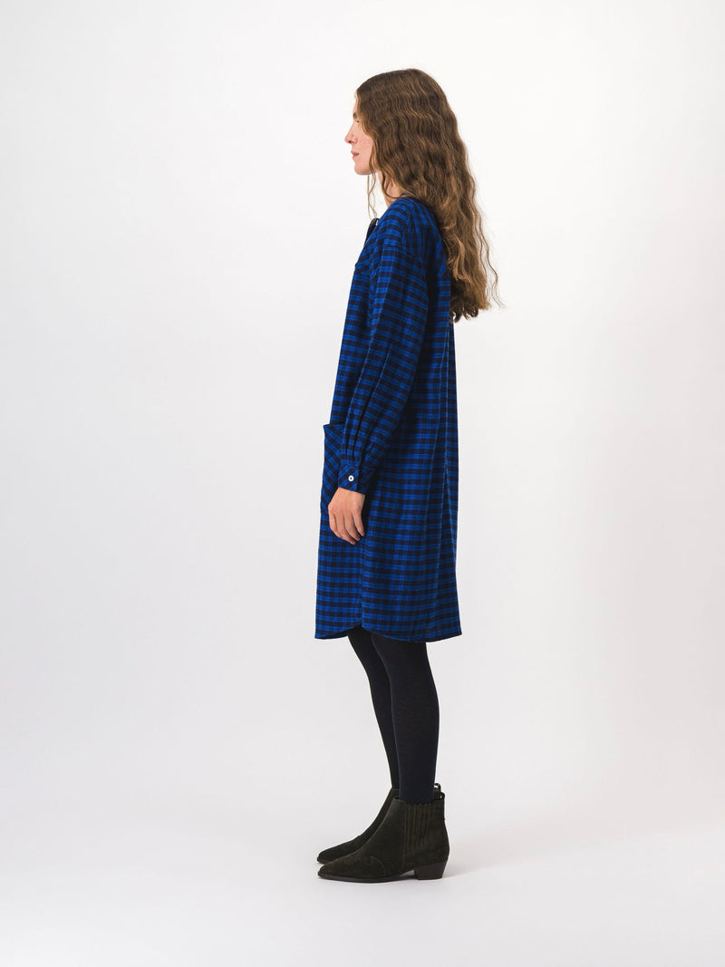 Marthe Dress Ml - Checkered