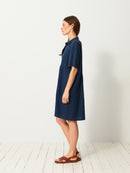 Robe Nadine - Marine - Femme