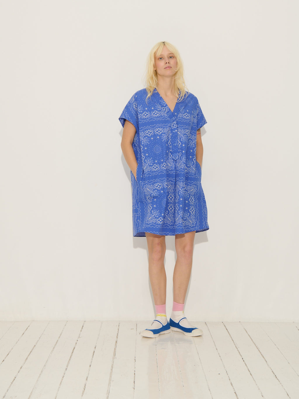 Robe Paloma - Bleu - Femme