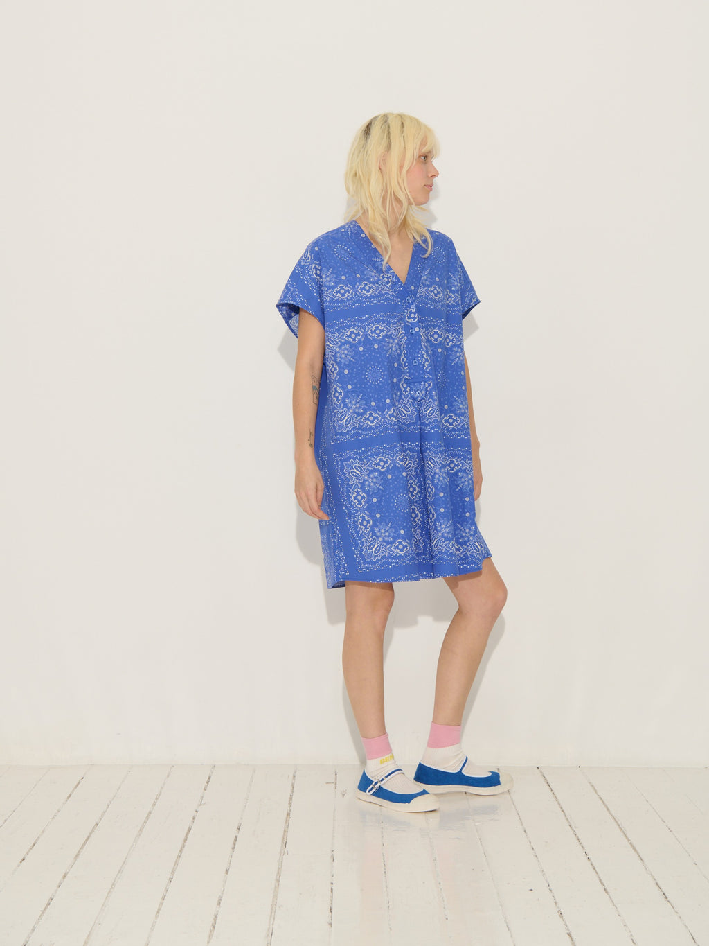 Robe Paloma - Bleu - Femme