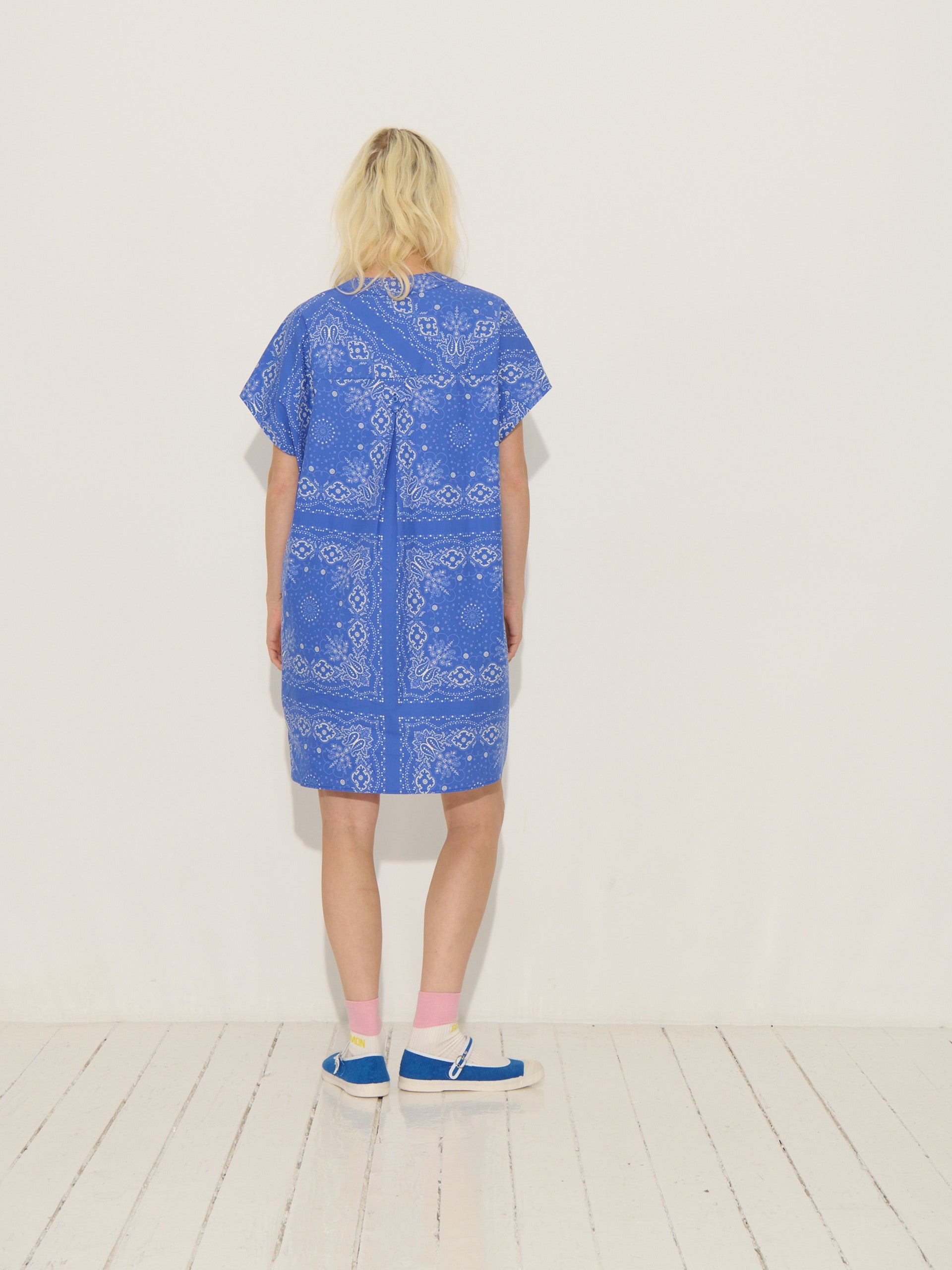 Robe Paloma - Bleu - Femme