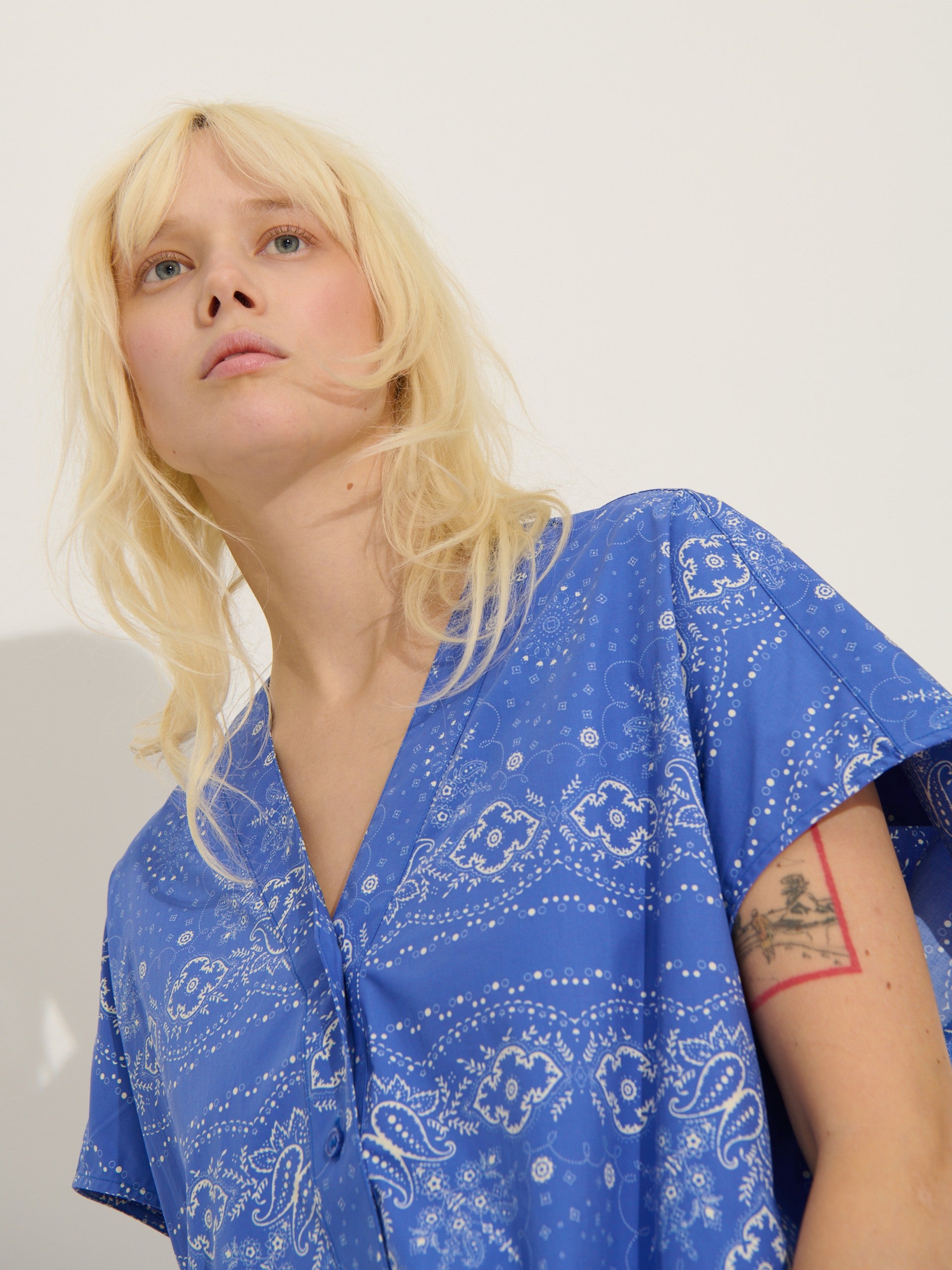 Robe Paloma - Bleu - Femme